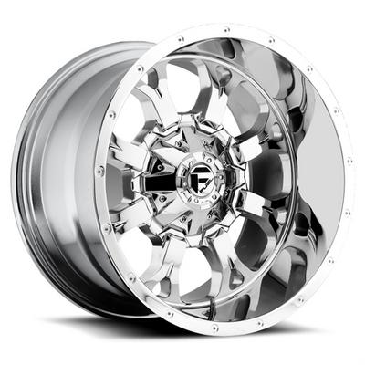 FUEL Off-Road Krank D516, 20x9 Wheel with 8 on 180 Bolt Pattern - Chrome Plated - D51620901850